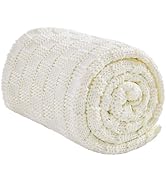 Wellfeel Knitted Weighted Blanket for Adult, No Beads Heavy Blanket 48” x 72'' 12lbs, Breathable ...