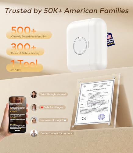 Ultra-Quiet & Safe for Babies