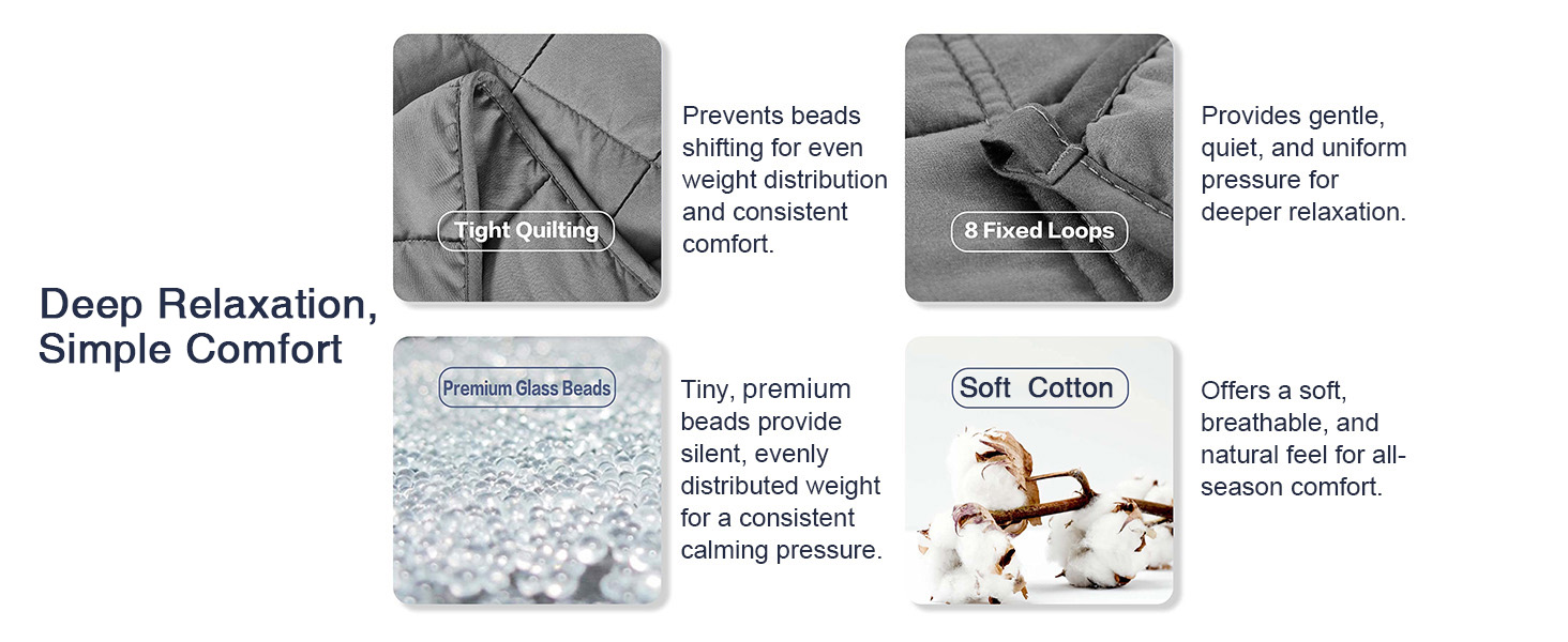 10lbs weighted throw blanket for adults