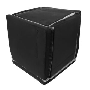 Black Sound Deadening Noise Reduction Barrier Generator Cover for Home Commercial Industrial Filter Shield