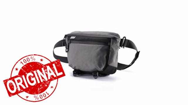 Fe Carrying Pouch for Khronos Ecosystem | Waterproof 5L Camera Accessory Bag | Multi-Mount Waist & Chest Design | Durable Travel Pouch for Filmmakers | Secure Storage with SBS Zippers – Gray