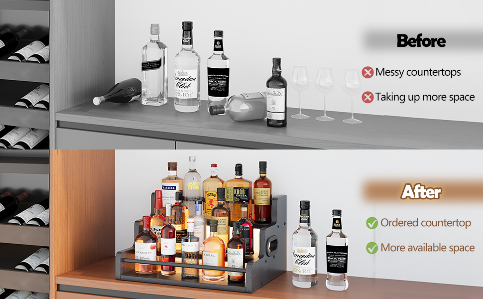 Bar Shelves for Liquor