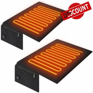 2 Pack Heated Stadium Hunting Seat Cushion