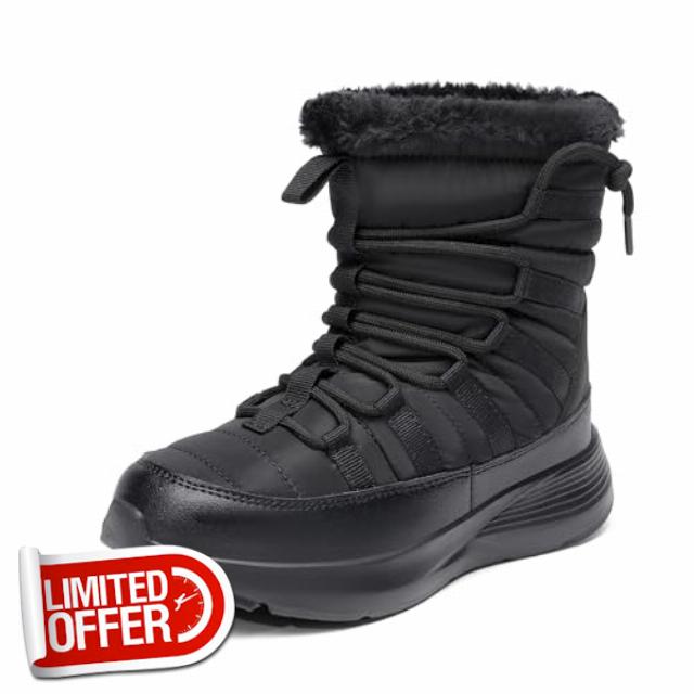 DREAM PAIRS Girls Boys Winter Snow Boots