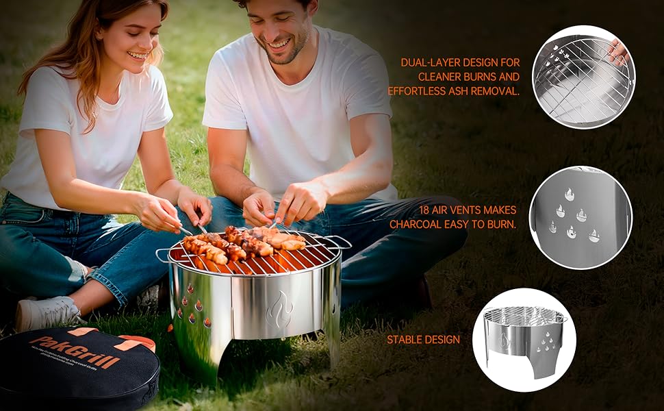 Camping Campfire Grill