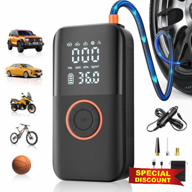 Tire Inflator Portable Air Compressor