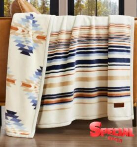 Pendleton Reversible Plush Throw - 50" x 70" (1