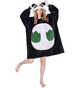 OLAOLA Wearable Blanket Hoodie for Adults - Oversized Animal Hooded Blanket - Soft Warm Cozy Sher...
