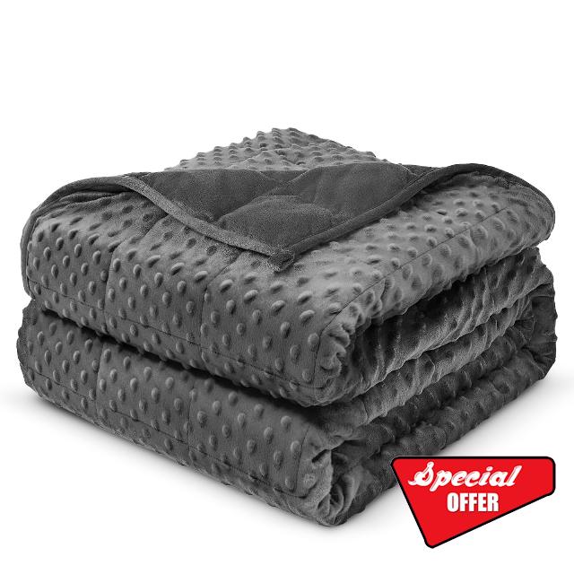 Weighted Blanket for Adults Queen Size 15 lbs
