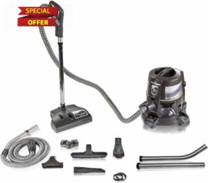 RAINBOW E Series E2 Blue 2-Speed Vacuum Cleaner – Bagless Canister with Water & HEPA Filtration