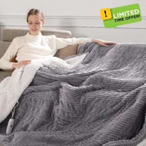 Electric Throw Heated Throw 50''x60''