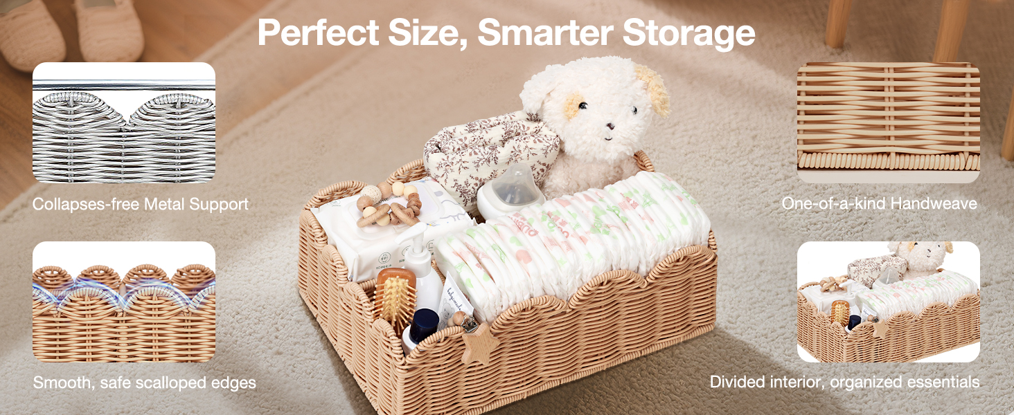 perfect size, smarter storage