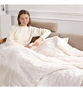 Electric Heated Blanket - Ultra Thick 450gsm Sherpa Heated Throw Blankets with ETL and FCC Certif...