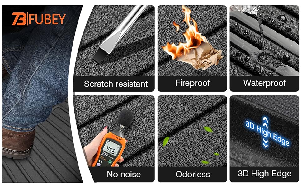 FUBEY TPE Floor Mats for Tesla