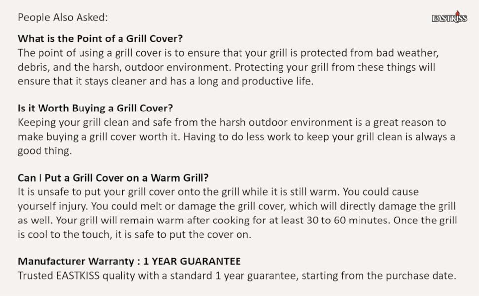 Grill Cover-5 EASTKISS