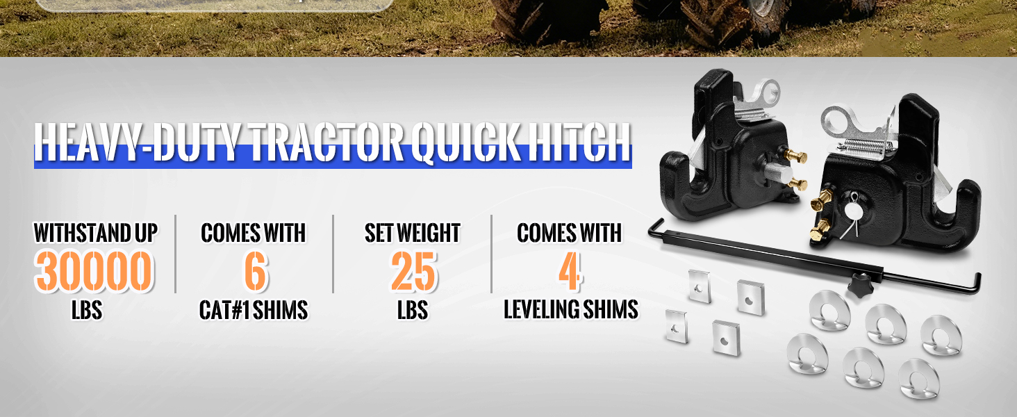 Cat 1 quick hitch