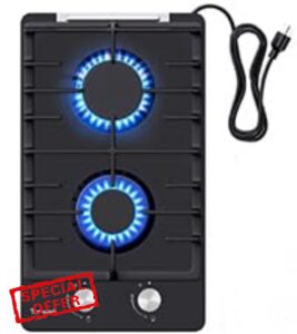 TOPWISH 2 Burne Gas Cooktop