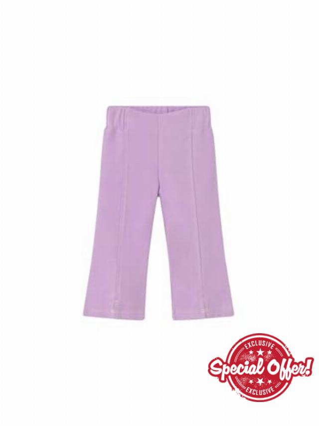 Mayoral Flared Leggings for Baby-Girls Lilac