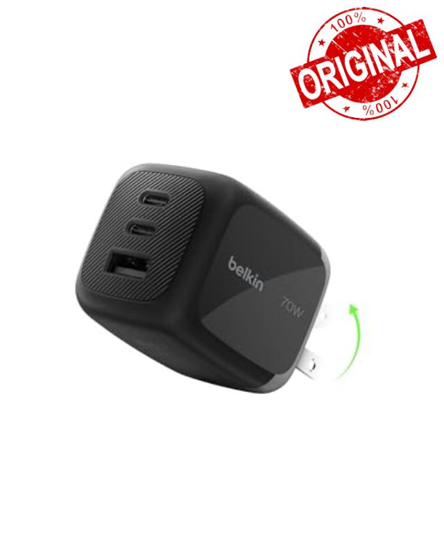 Belkin 3-Port USB C Charger Block 70W