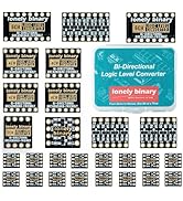 Lonely Binary Logic Analyzer 8 Channels 24MHz USB Kit with Base Module, Breadboard Breakout Board...