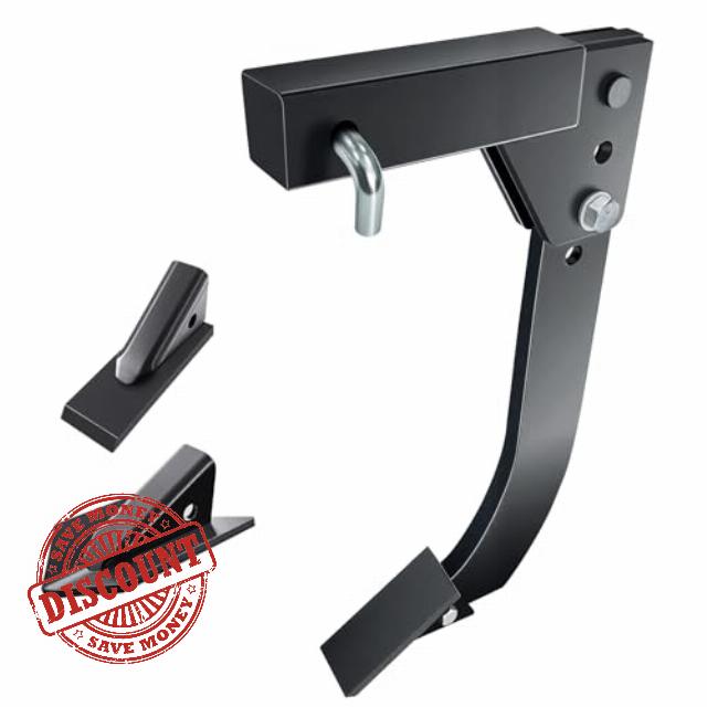 Mounted Trencher 3 Point Hitch Fit for ATV/UTV Tractor with 2pcs Replaceable Teeth