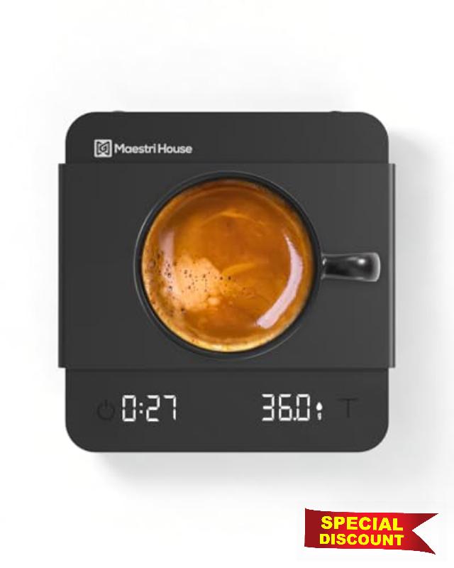 Maestri House S1 Air Espresso Scale with Timer