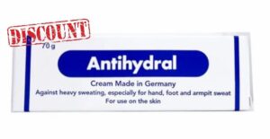 Cream 70g Made in Germany sweaty hands