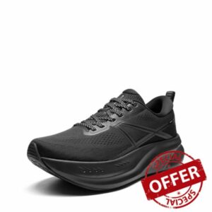 ALLSWIFIT Men's Road Running Shoes Cushion Tennis Shoes Non-Slip Comfortable Lightweight Gym Workout Athletic Arch Support Walking Sneakers Active5K