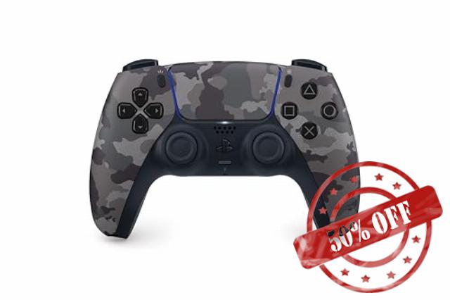 PlayStation DualSense™ Wireless Controller – Gray Camouflage - For PS5