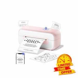 Phomemo Bluetooth Thermal Label Printer- 246S 4X6 Shipping Label Printer for Small Business