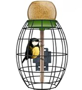 LONA Suet Ball Bird Feeder Outdoor Hanging Fat Ball Feeders with Versatile Mount Durable Weatherp...