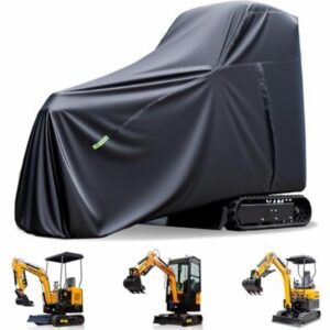 Mini Excavator Cover Fit for Bobcat/Kubota/John Deere/Yanmar/Takeuchi 0.8-1.8 Tons Diggers