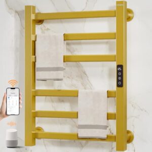 6-Bar Wall-Mounted Electric Towel Warmer 150W