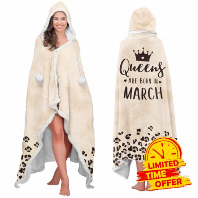 Vprintes Queens Wearable Blanke