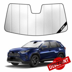 Windshield Sun Shade for Toyota RAV4 2019-2025