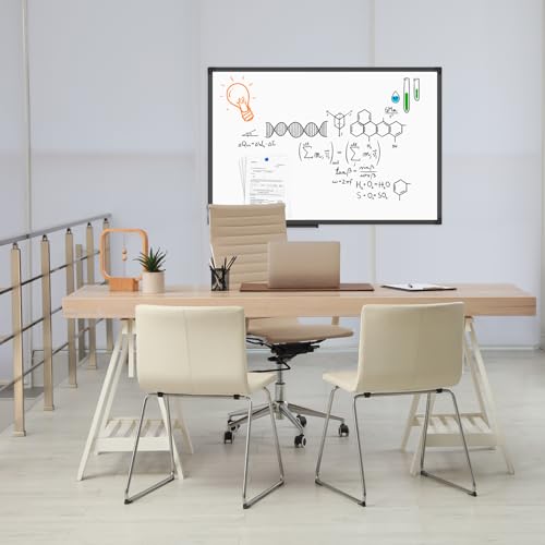 White Board with Black Aluminum Frame for Home