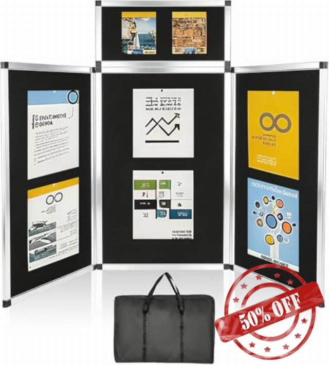 3+1 Panel Trade Show Presentation Board