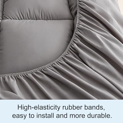 Bed Cover with Deep Pocket 8–21'' for Home/Hotels' Queen/King