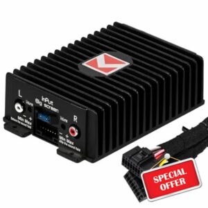 4 Channel 4x80W Full Range Car Audio Amplifier