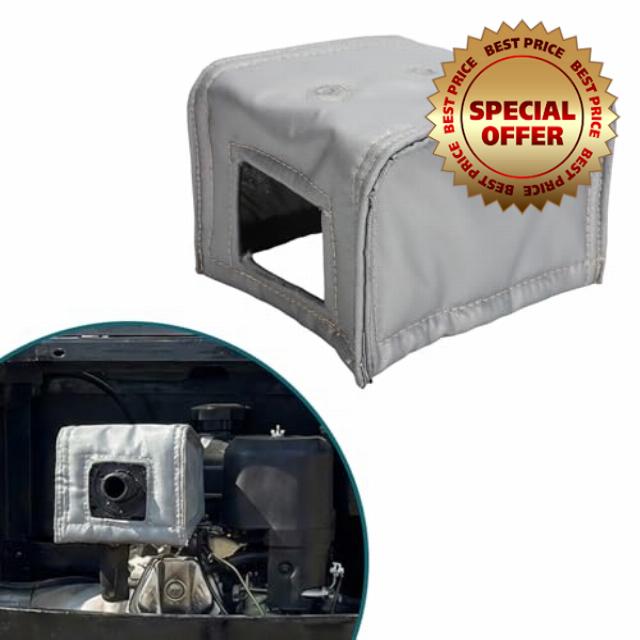 Muffler Blanket Fit For Chinese Mini Excavator Skid Steer Rato 420cc Predator - Universal Muffler Cover for Small Equipme