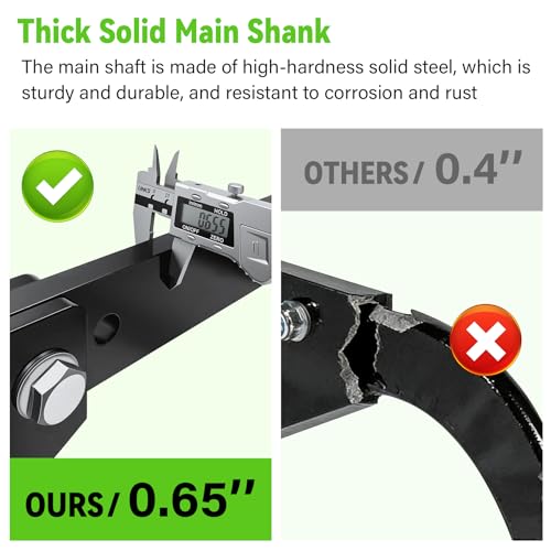 Adjustable 16" Trenching Shank Plow