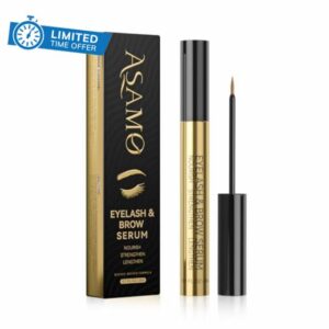 ASAMO Eyelash & Eyebrow Growth Serum - 2-in-1 Lash & Brow Enhancer for Longer