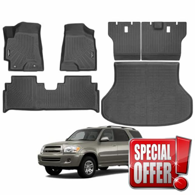 Tongama-Floor Mats for 2001-2007 Toyota Highlander(Limited