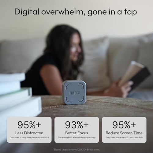Reduces Screen Time & Improves Focus - High-Grade Magnet & Anti-Slip Silicone
