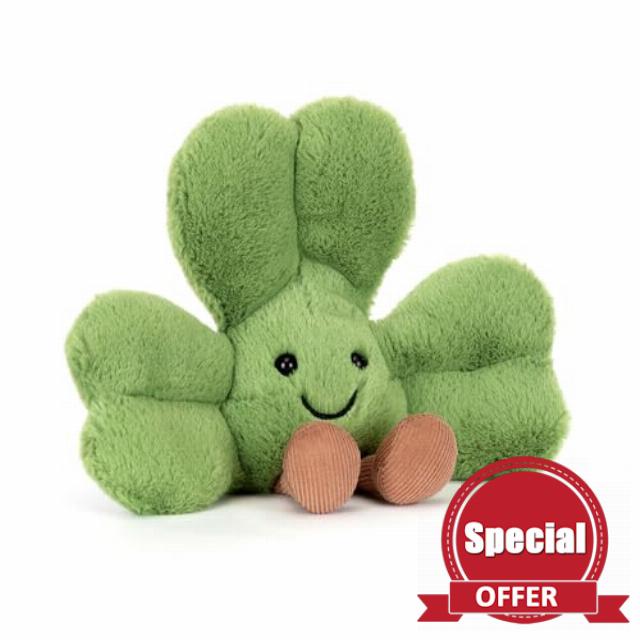 Jellycat Amuseables Siofra Shamrock - Jellycat Spring Collection 2026 Exclusive