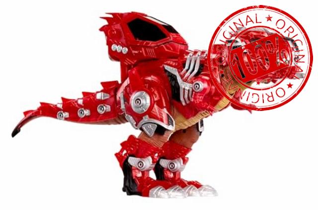 Armor-Up T-Rex Dinosaur Ajax Toy Figure with 7 Removable Armor Pieces