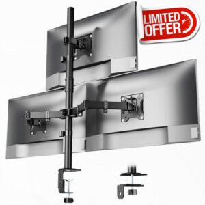monTEK Triple Monitor Stand Mount