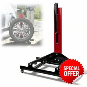 Rolling Wheel Detailing Stand