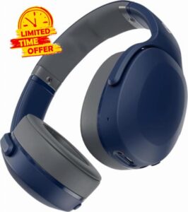 Skullcandy Crusher Evo Wireless Bluetooth Headphones Blue/Grey