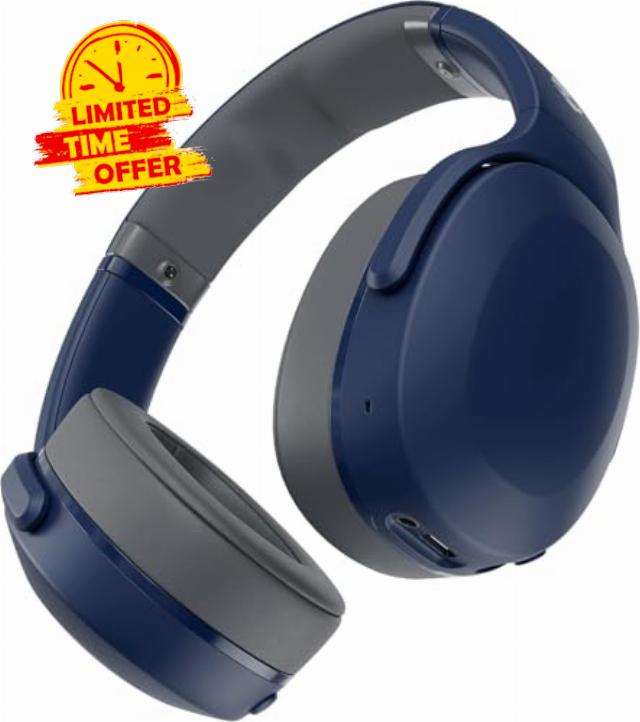 Skullcandy Crusher Evo Wireless Bluetooth Headphones Blue/Grey